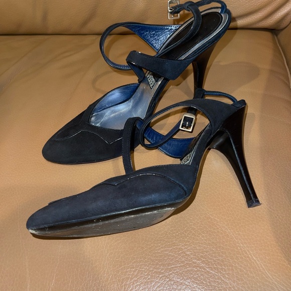 Strappy Gianfranco Ferra Heels - Picture 3 of 4